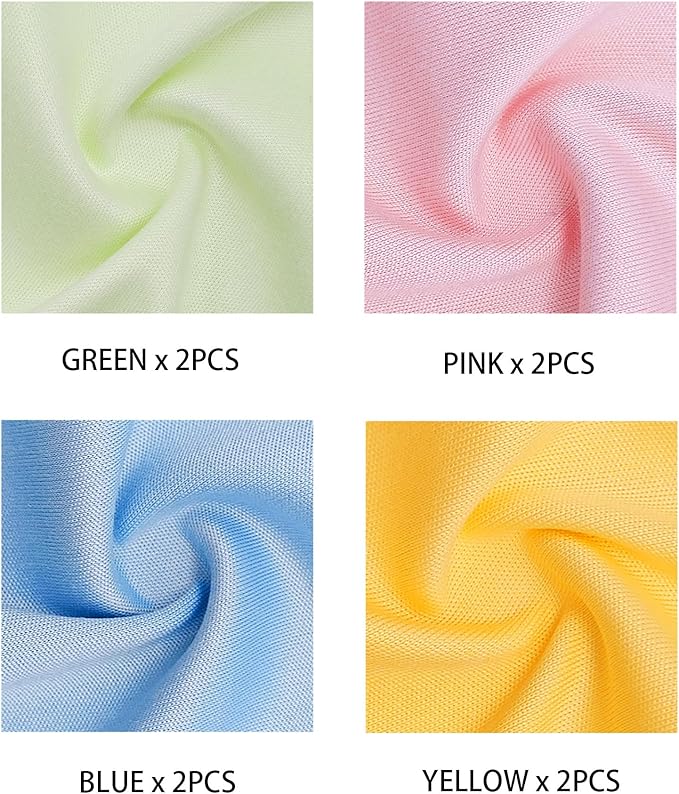 AIMI Assorted Colors Microfiber Cleaning Cloths