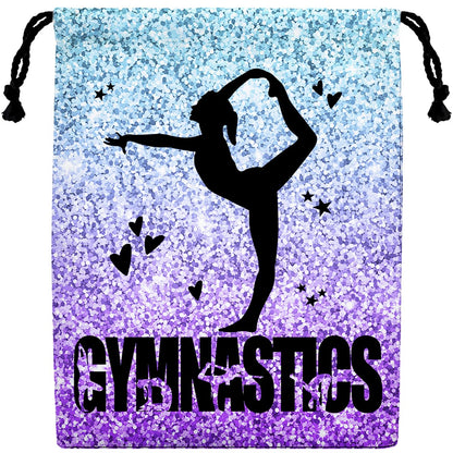 LULYKINI Gymnastics Drawstring Grip Bags Small Drawstring Bag Waterproof Gym Storage Pouch For Holding Gymnastics Grips