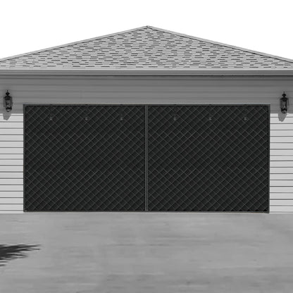 Garage Door Insulation Kit, Garage Insulated Door Curtain, Garage Screen for Winter, Weatherproof, Windproof, Soundproof(16 * 8Ft)