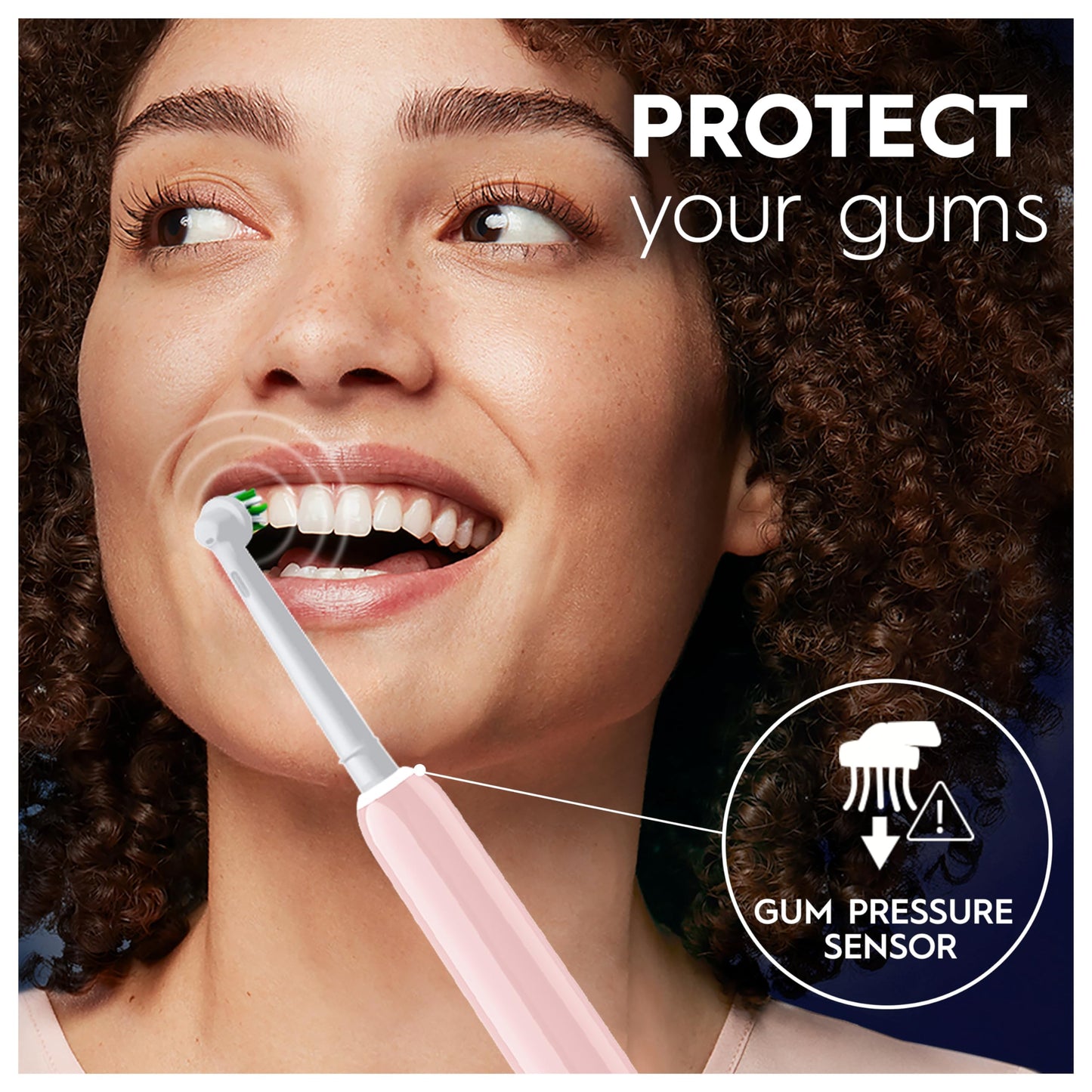 Oral-B PRO 600 Pink Electric Rechargeable Toothbrush