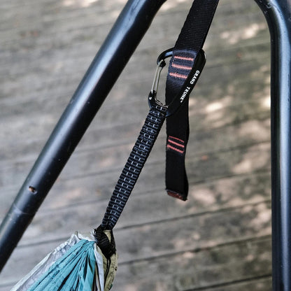 GRAND TRUNK Evolution 20 Synthetic Hammock | 20°F Cold Weather Hammock with Integrated Sleeping Bag & Underquilt | Camping & Backpacking Hammock with Carabiners & Compression Sack