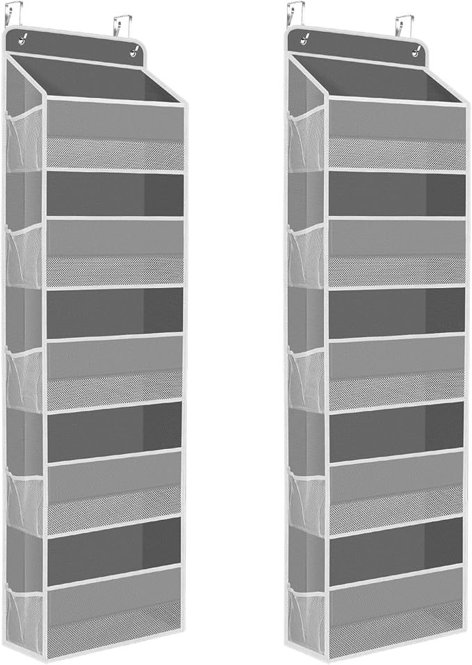2 Pack Over The Door Organizer, Hanging Storage Organizer