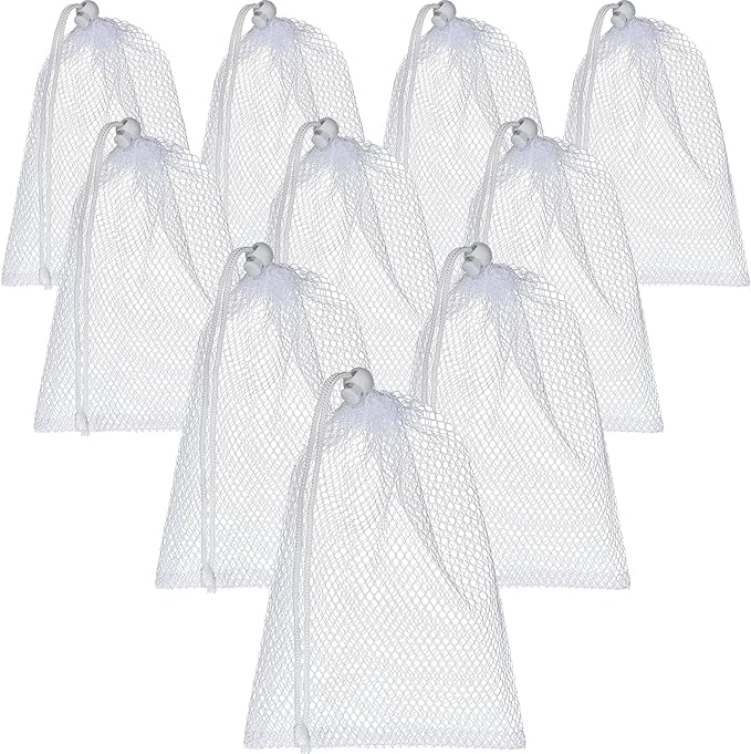 TecUnite 10 Pcs Mesh Laundry Bags