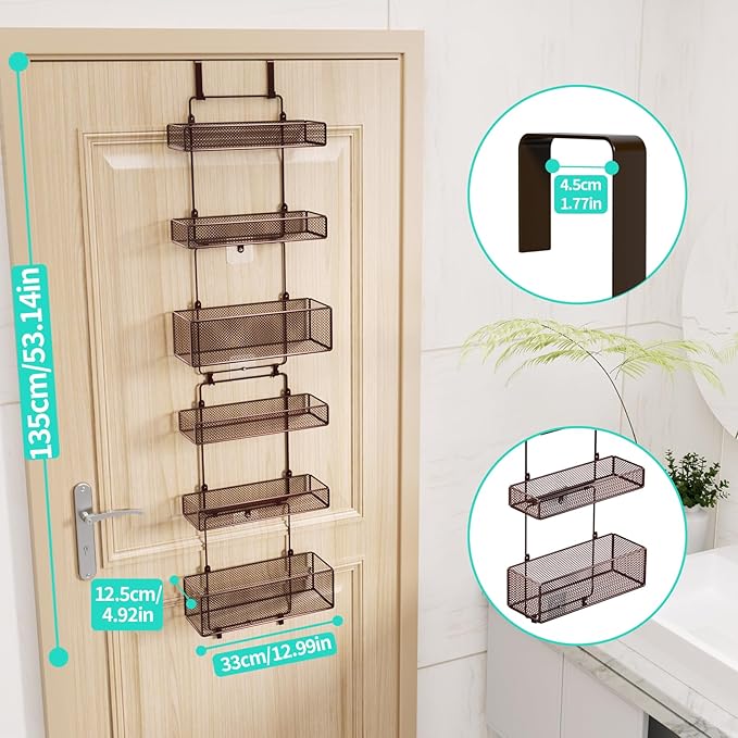 HapiRm Over Door Organizer Storage