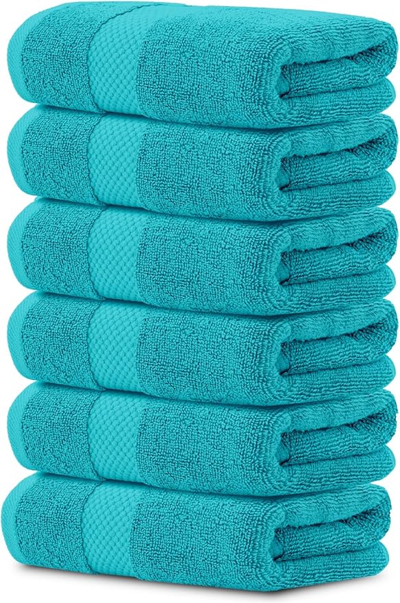 White Classic Luxury Aqua Hand Towels