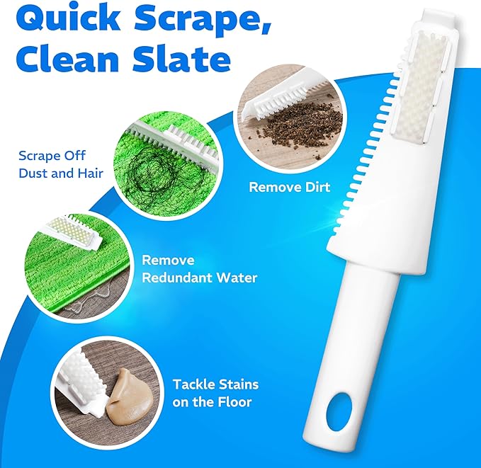 4 Pack Reusable Mop Pads, Compatible
