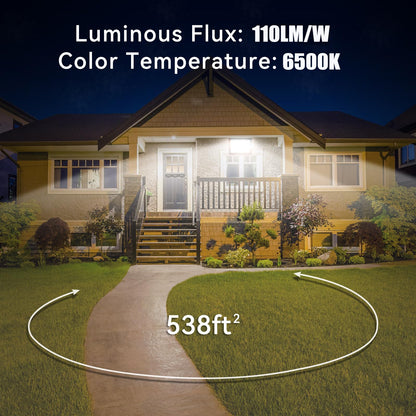 STARFISHHOME 4Pack 250W LED Flood Light Outdoor,25500LM LED Work Light with US Plug,6000K Daylight White,IP67 Waterproof Outdoor Floodlights for Yard,Garden,Playground