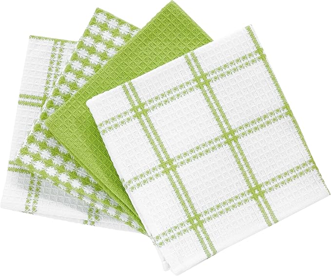 T-Fal Premium Waffle Dish Cloths: Highly Absorbent, Super Soft Long Lasting