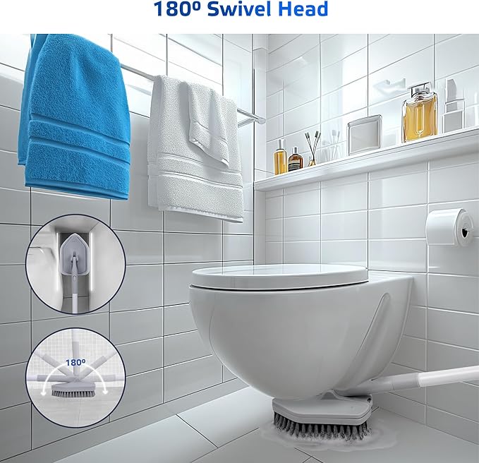 DSV Standard Tile Tub Scrubber Brush Shower Scrubber