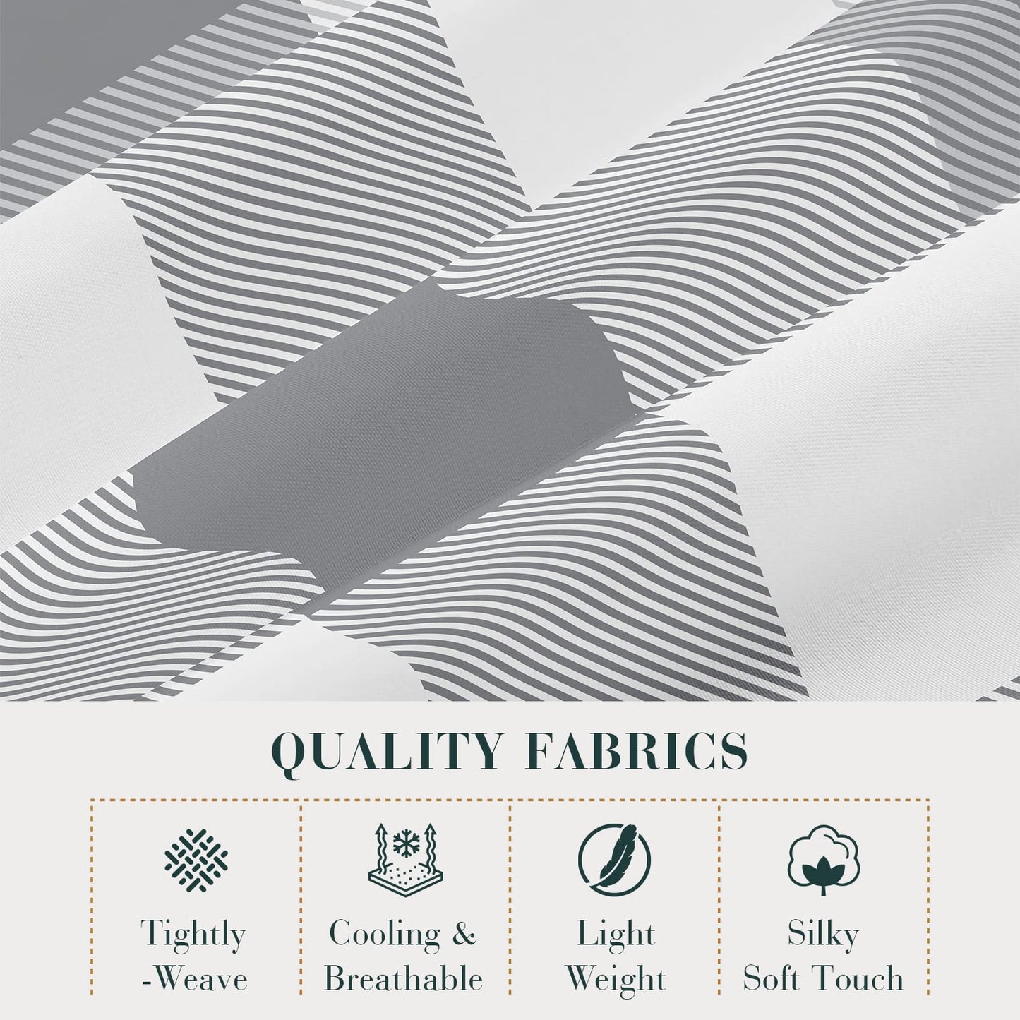 YIYEA Twin Sheets Set, Premium Double Brushed Microfiber Bed Sheet Set for All Season, Soft Breathable, 16" Deep Pocket, Shrinkage and Fade Resistant, 3PC, Twin