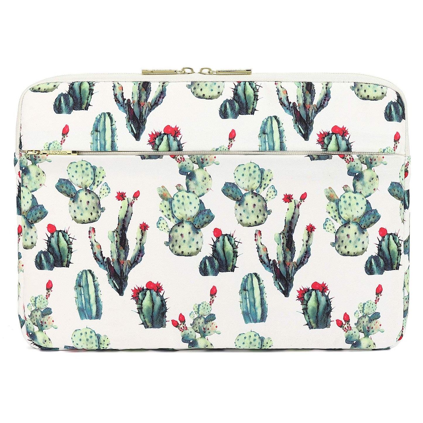 KAYOND 13 inch Laptop Sleeve, Compatible MacBook air 13.3 MacBook pro 13.3 and 12.5-13.3 inch Notebook Computer, Water Repellent Laptop Bag,Shockproof case (13-13.3 inch, Cactus)