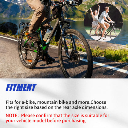 PSLER 2PCS Bike Rear Pedals - Aluminium Non-Slip Ebike Foot Pegs for Passenger, Universal Motorcycle Bicycle Folding Foot Pedal, Fit for E-Bike, Mountain Bike, 15mm U-Shaped Slot Opening