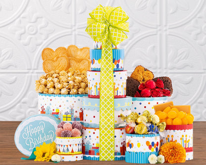 Wine Country Gift Baskets a Wish Birthday Gift Tower