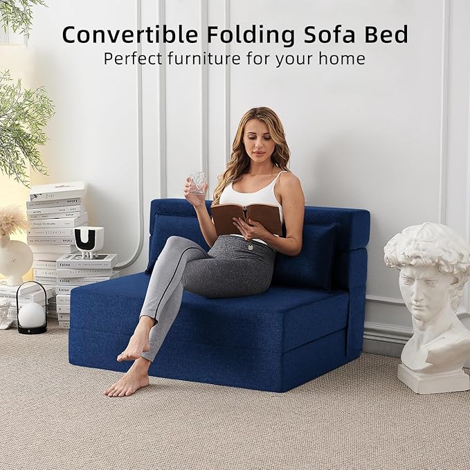 FILUXE Folding Sofa Bed | Convertible Sleeper Chair Bed