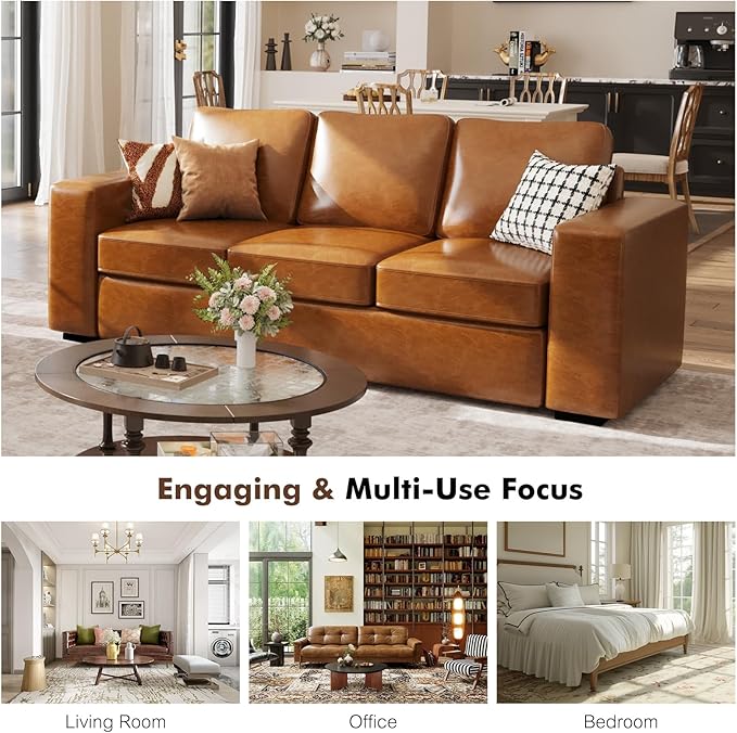 ABCASA Oversized 85" Sofa Couches