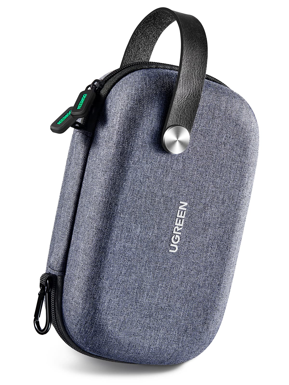 UGREEN Electronic Organizer Travel Case Pouch Bag Accessories Portable Waterproof Storage Bag Travel Essentials with Cable USB Flash Drive Charger External Battery Memory Card, Space Grey