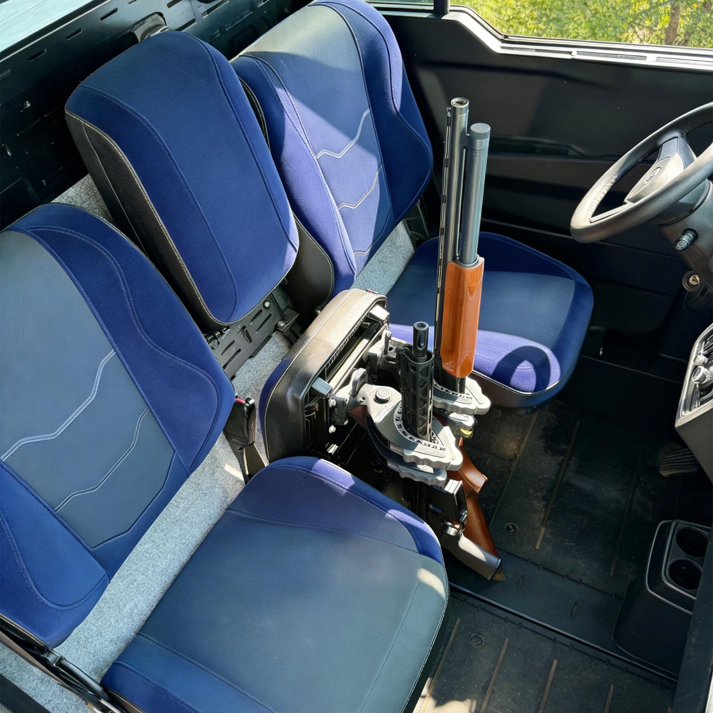 Gun Rack Compatible with Can Am Defender, ATV Gun Holder, Gun Clamp, Gun Grips, Gun Mount