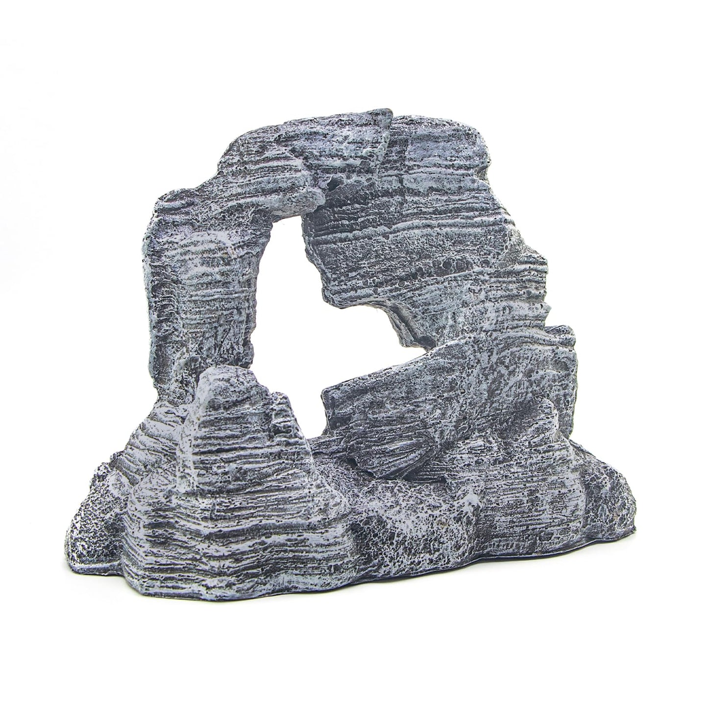 Vecolla Aquarium Rocks Aquascaping, Large Fish Tank Stone Decor, Hollow Design Terrarium Ornaments, Reptile Amphibian Habitat Decor, Miniature Props Diorama Landscaping Accessories Photography