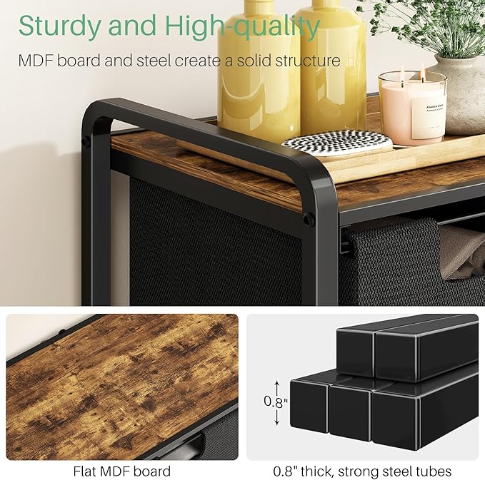 Kitstorack Laundry Hamper with Shelf
