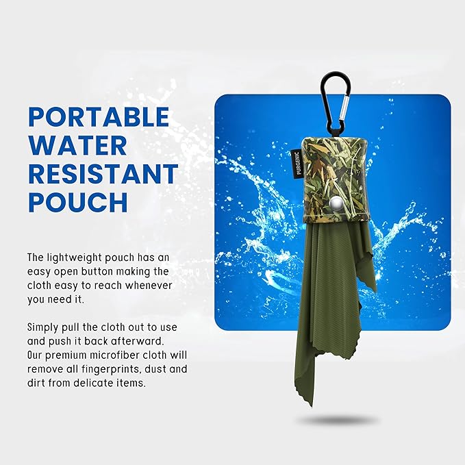 Microfiber Cloth & Glasses Wipes Lens & Glasses Cleaning Cloth