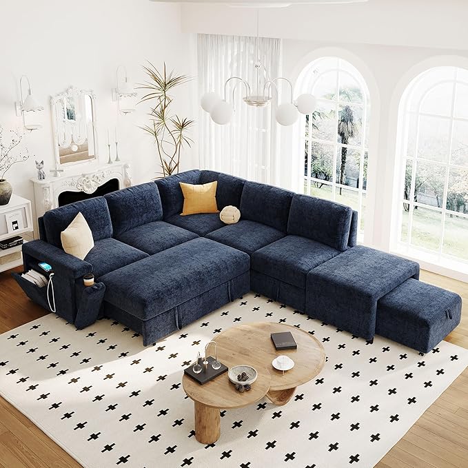 Merax L-Shaped Modular Sectional Sofa