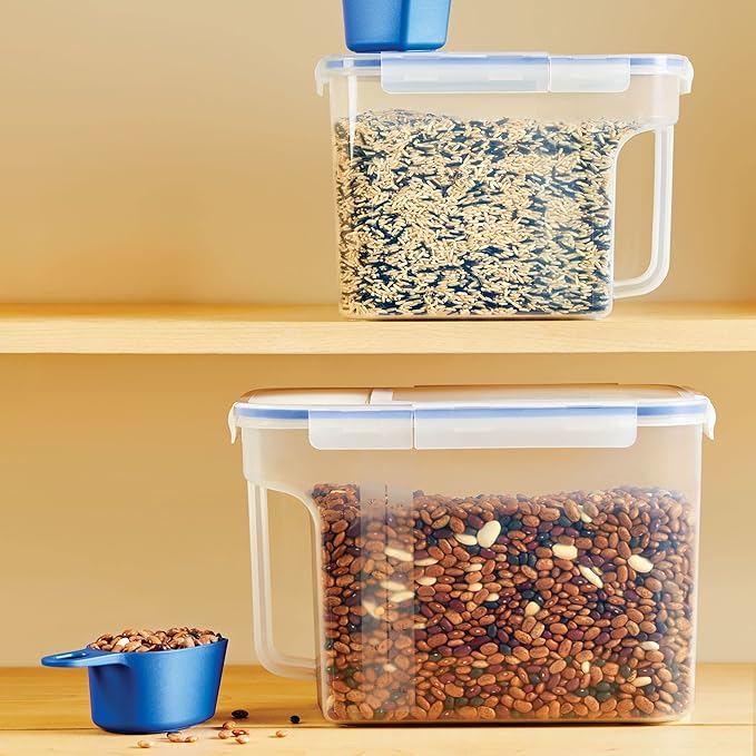 LocknLock Easy Essentials Food Storage Container and Scoop Set/Food Storage Bin