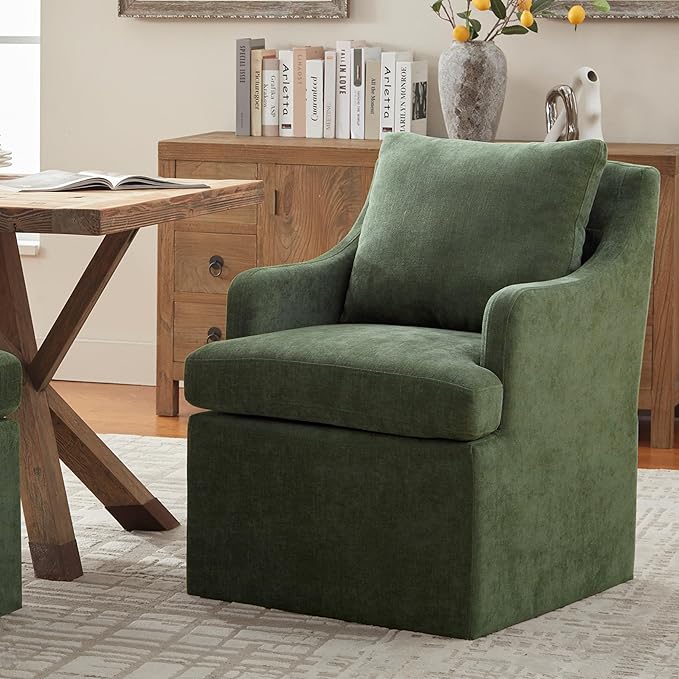 VKNOW Upholstered Dining Chairs Set of 6, Modern Kitchen Chairs Dining Room