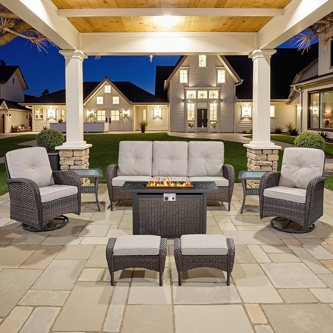 Belord 8 Piece Patio Furniture Set
