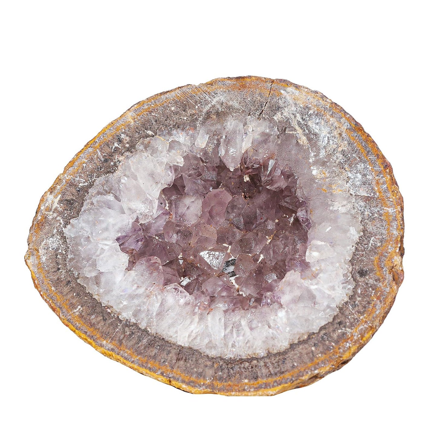 Nupuyai 101g-200g Natural Agate Druzy Geode Quartz Cluster, Irregular Raw Rock Crystal Mineral Specimen Cave Collection for Home Office Decoration Reiki Healing Meditation