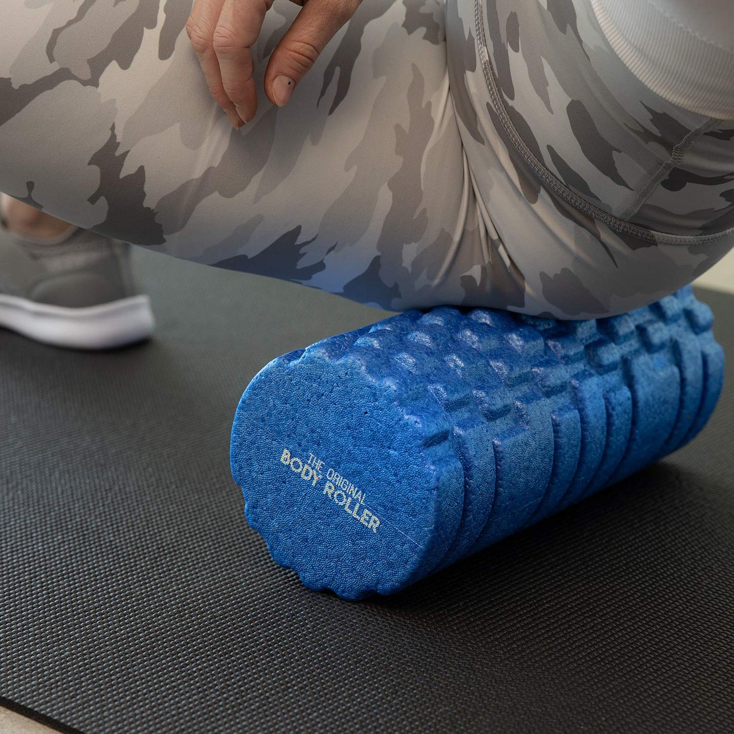 High Density Foam Roller Massager for Deep Tissue Massage of The Back and Leg Muscles - Self Myofascial Release of Painful Trigger Point Muscle Adhesions - 13" Turquoise