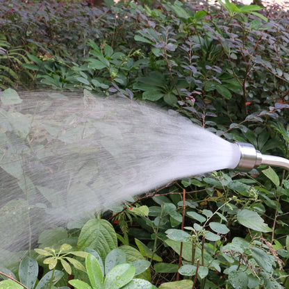 STYDDI 18-inch Soft Rain Watering Wand with Shut Off Valve, Lightweight and Durable Metal Gentle Watering Wand Perfect for Hanging Baskets, Planters, Garden, Shrubs and Seedbed