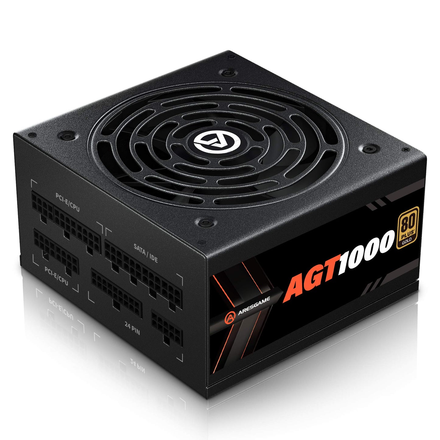 ARESGAME POWER 1000w Power Supply, Fully Modular, 80+ Gold PSU