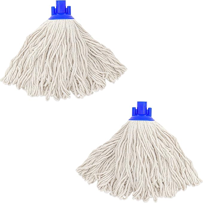 Cotton String Screw on Mop Replacement Head Compatible