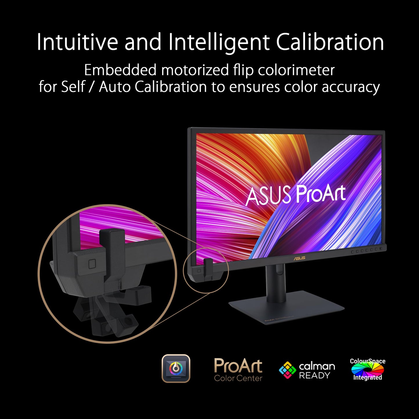 ASUS ProArt Display 14” 1080P Portable Touchscreen Monitor (PA148CTV) - Full HD, IPS, 100% sRGB/Rec.709, Color Accuracy ΔE < 2, Calman Verified, USB-C Power Delivery, Micro HDMI, Tripod Socket,Black