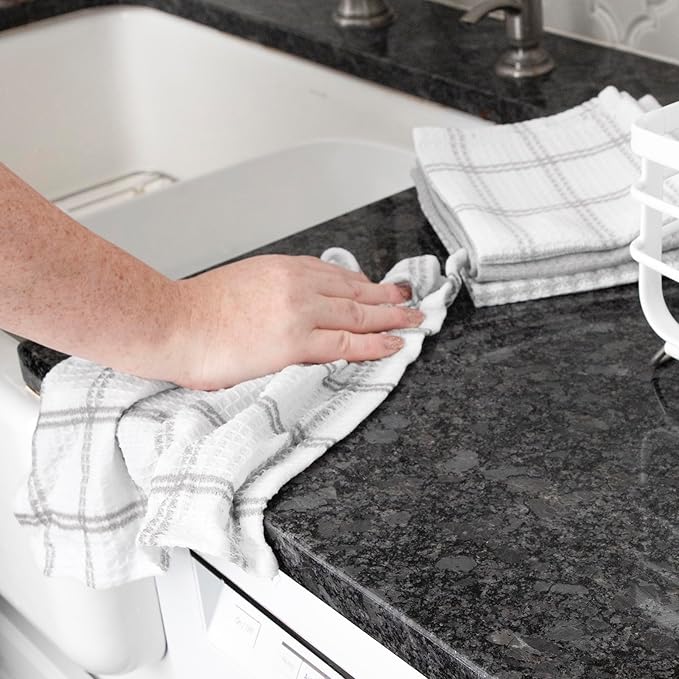 T-Fal Premium Waffle Dish Cloths: Highly Absorbent, Super Soft Long Lasting