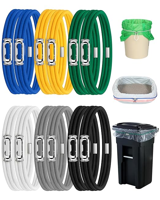 Garbage Can Bands Cord Lord Design Adjustable Large Trash Can Rubber Bands Fits