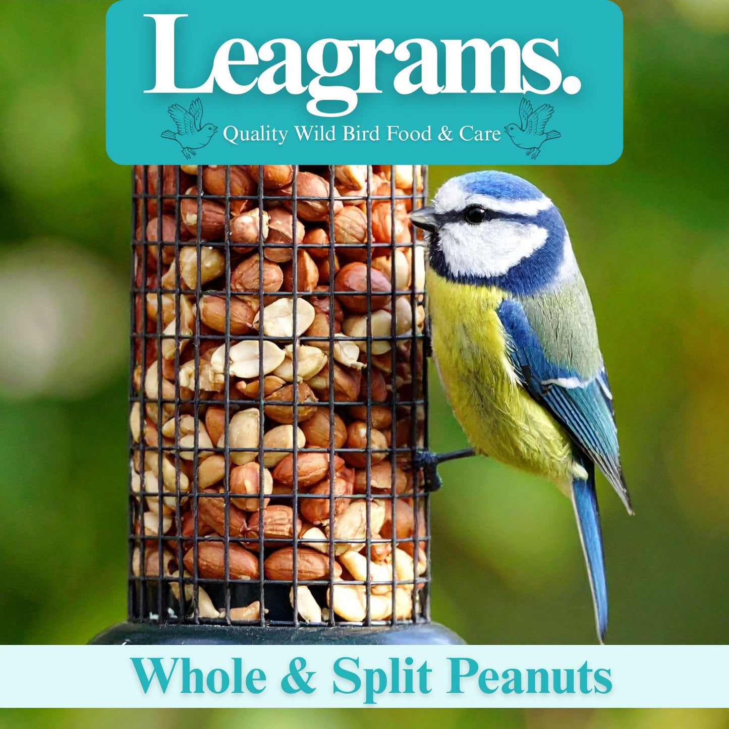 Leagrams Value Whole & Split Peanuts for Wild Birds (12.55kg)