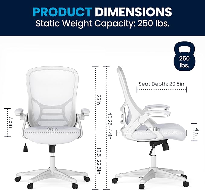 Flash Furniture Porter High-Back Swivel Office Chair