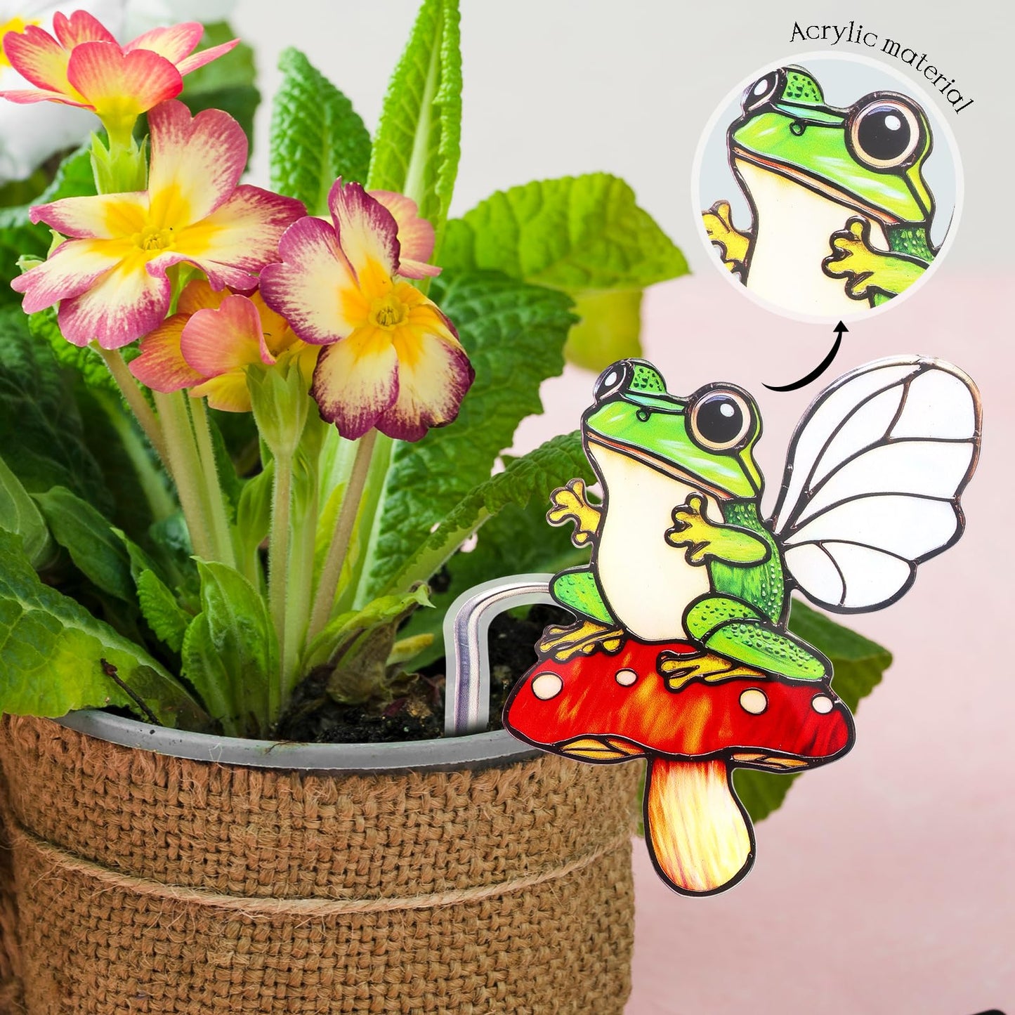 FBBP Frog Gifts for Women, Hanging Plant Planter for Indoor Outdoor Garden, Mothers Day Birthday Gifts for Mom Grandma from Daughter Son, Frog Lover Plant Pots Accessories