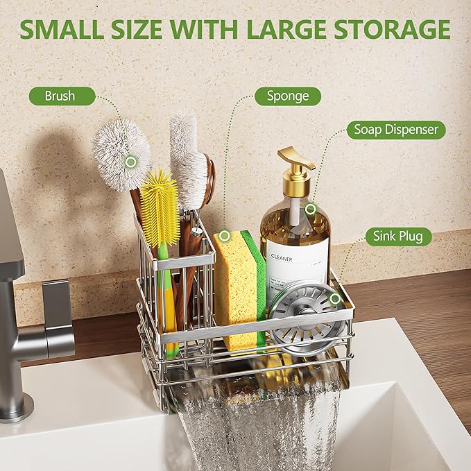 Cisily Sink Caddy Sponge Holder