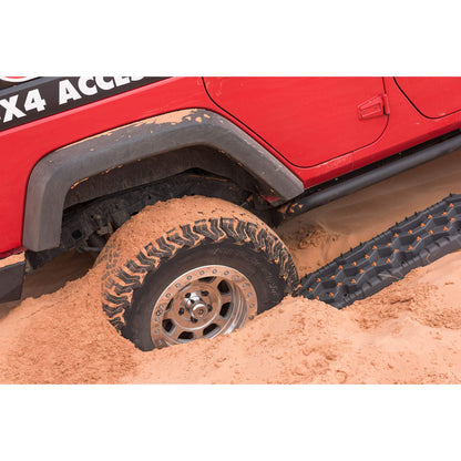 ARB TREDPROBB Vehicle Recovery Boards Traction Tracks and Extraction Device for Off-Road Mud, Sand, Snow, Black with Black Teeth