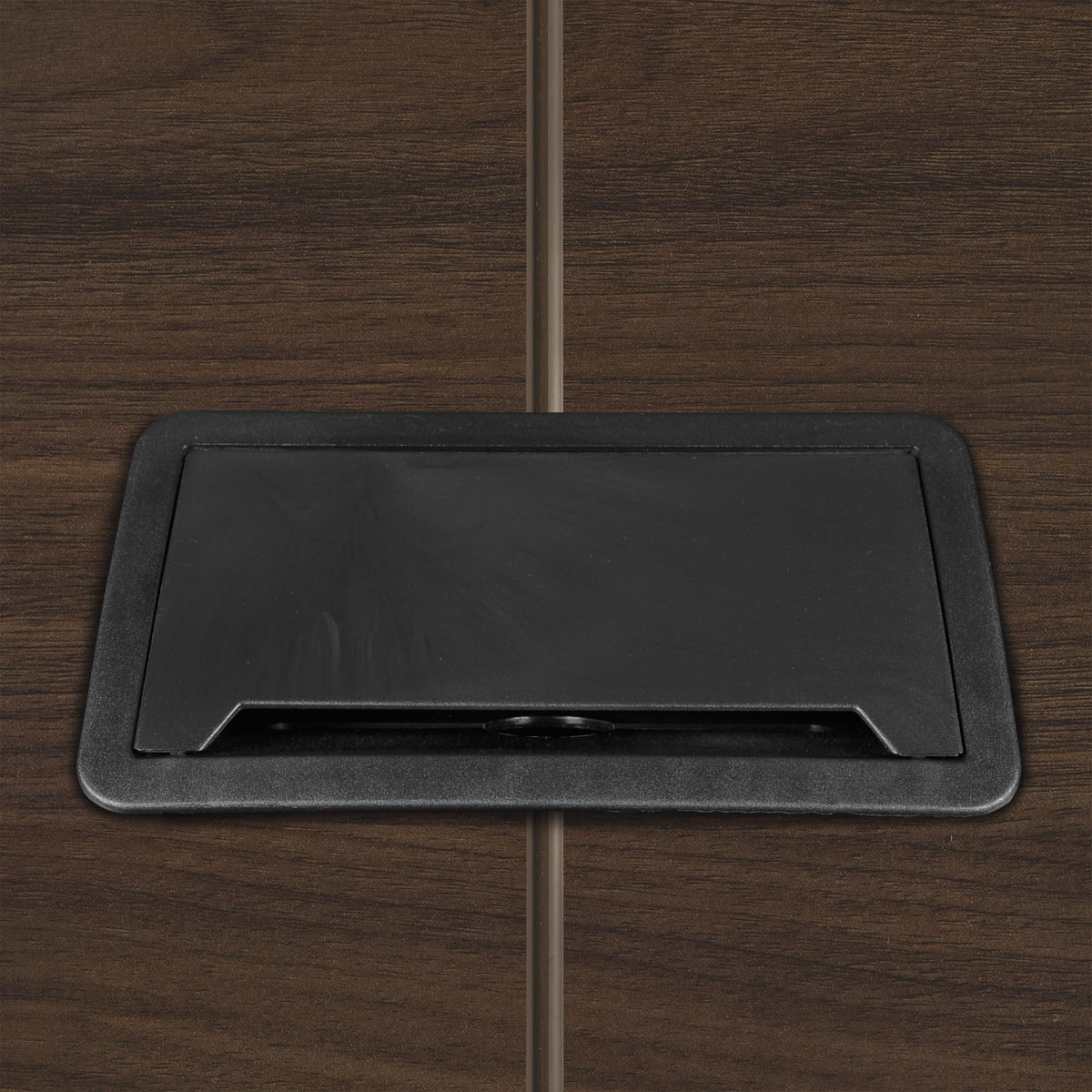 Romig Legacy 10 ft. Racetrack Conference Table with Charging Port- Neo Walnut