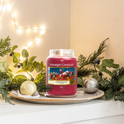 Yankee Candle Scented Candle | Christmas Eve Large Jar Candle | Long Burning Candles: up to 150 Hours | Perfect Gifts for Women