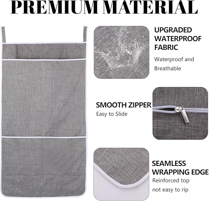 XL Hanging Laundry Hamper Bag, Door Hanging Hamper