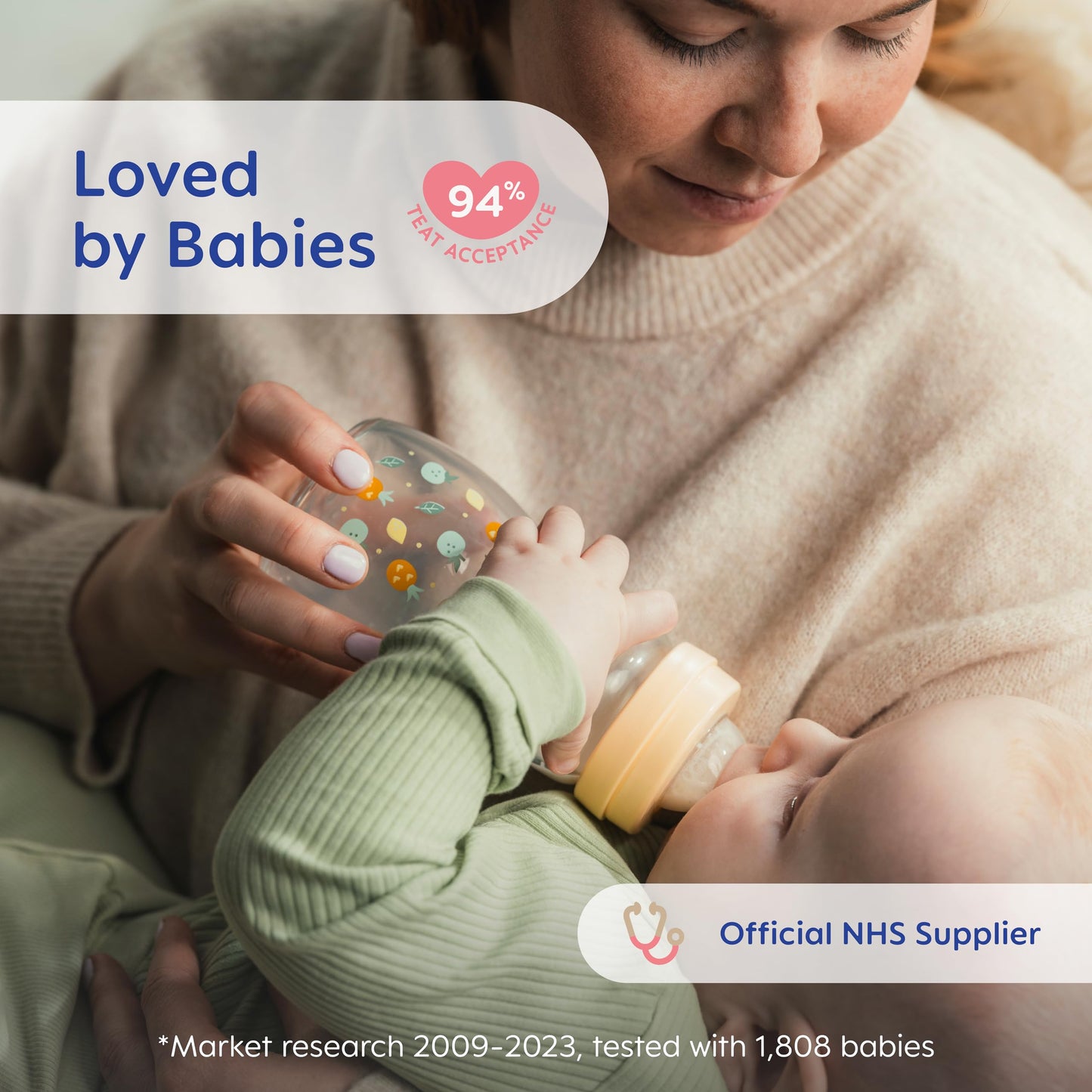 MAM Teats Size 3 | 4 Pack | Fast Flow | Suitable from 4+ Months | Fits All MAM Bottles | Made from SkinSoft Silicone | Baby Accessories