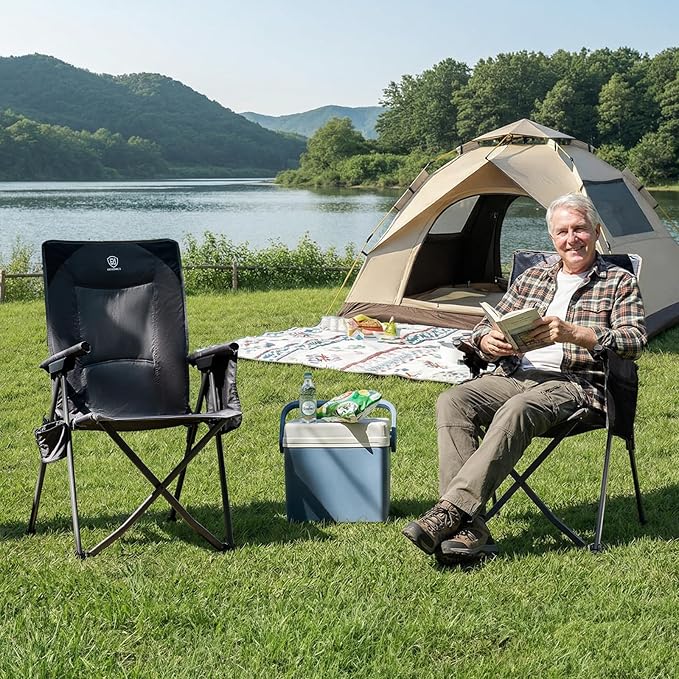 EVER ADVANCED Reclining Camping Chairs