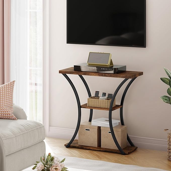 Hoctieon 3 Tier Console Table