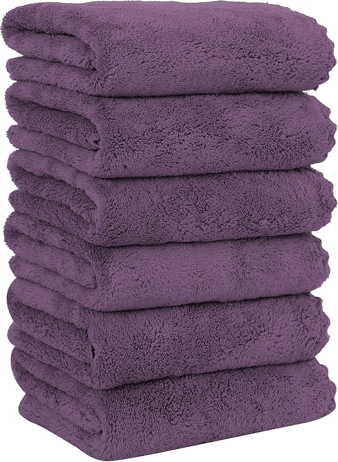 MOONQUEEN 6 Pack Premium Hand Towels