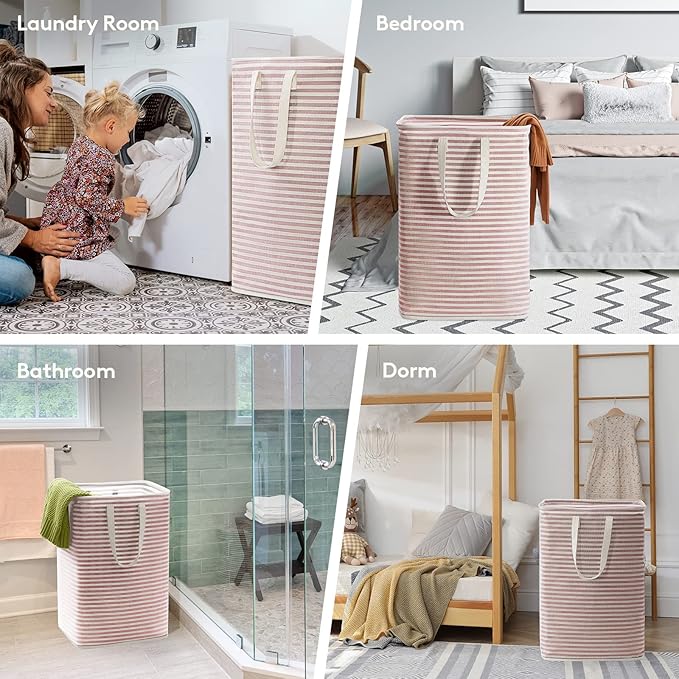 Lifewit 1 Pack Laundry Hamper Large Collapsible Laundry Baskets, Freestanding