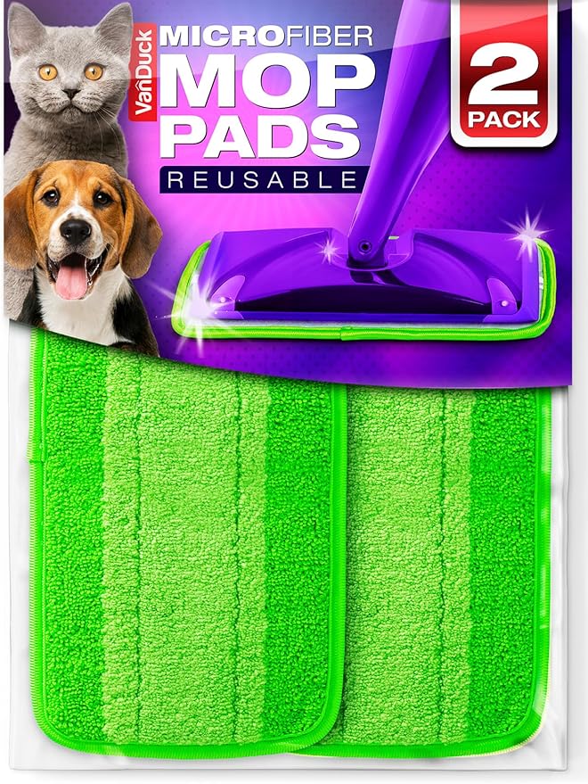 VanDuck Reusable Mop Pads Compatible